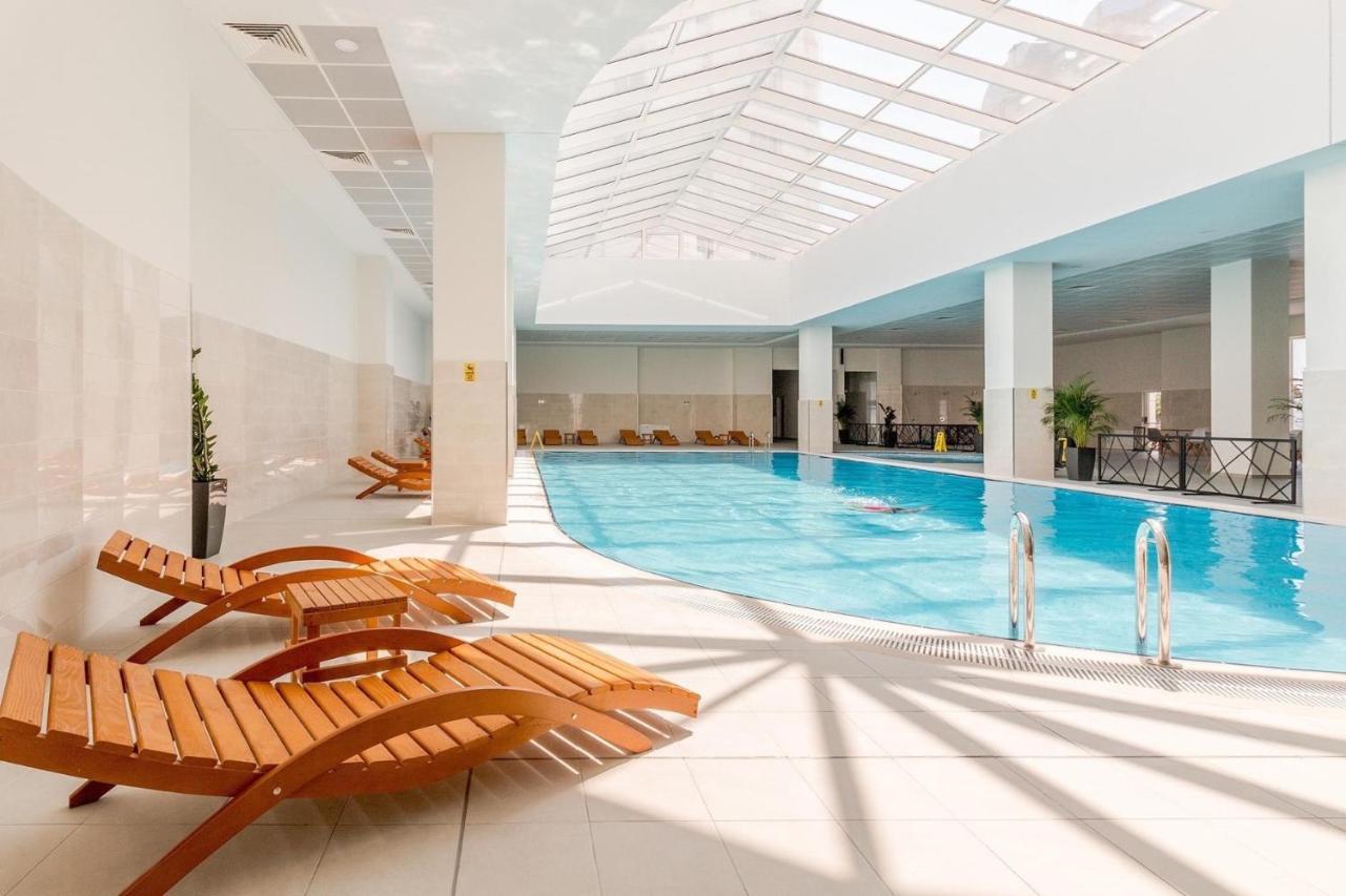 Merdz Spa & Fitness Sky Apartment 斯科普里 外观 照片